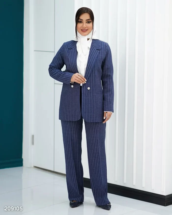 کت و شلوار زنانه مدل آزاده